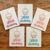 Happy Birthday Cupcake Card
