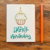 Happy Birthday Cupcake Card