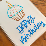 Happy Birthday Cupcake Card