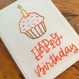 Happy Birthday Cupcake Card