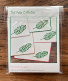 Palm Leaves Stationery Set