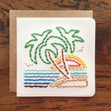 Mini Sunset Card
