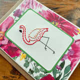 Flamingo Card