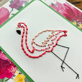 Flamingo Card