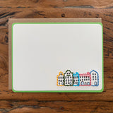 Charleston Rainbow Row Stationery Set of 5