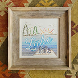 Lake Life Wall Art