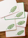 Palm Leaves Stationery Set