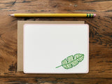 Palm Leaves Stationery Set