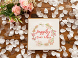 Happily Ever After Wedding Card