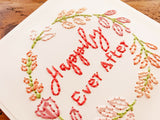 Happily Ever After Wedding Card