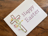 Happy Easter Cross Card