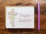 Happy Easter Cross Card