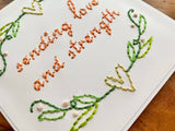 Sending Love and Strength Card