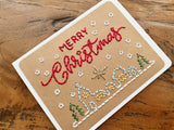 Christmas Village Card