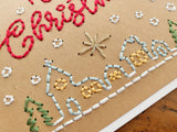 Christmas Village Card