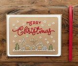 Christmas Village Card