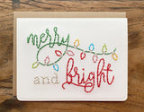 Merry and Bright Christmas Card