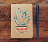 Boho Plant Small Notebook-Notebook-The Cole Card Company