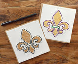 Fleur de lis Cards-Cards-The Cole Card Company