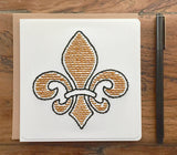 Fleur de lis Cards-Cards-The Cole Card Company