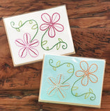 Floral Design Card-Cards-The Cole Card Company