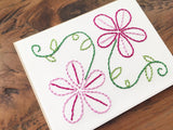 Floral Design Card-Cards-The Cole Card Company