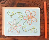 Floral Design Card-Cards-The Cole Card Company