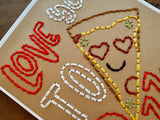 Love You To Pizzas Card-Thecolecardcompany-The Cole Card Company