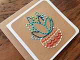 Mini Boho Plant Card-Cards-The Cole Card Company