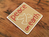 Mini Peace on Earth Christmas Card-Cards-The Cole Card Company