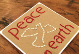 Mini Peace on Earth Christmas Card-Cards-The Cole Card Company