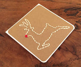 Mini Reindeer Christmas Card-Cards-The Cole Card Company