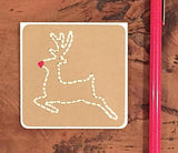 Mini Reindeer Christmas Card-Cards-The Cole Card Company
