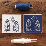 Mini Surfboards Card-Cards-The Cole Card Company