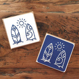 Mini Surfboards Card-Cards-The Cole Card Company