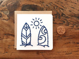 Mini Surfboards Card-Cards-The Cole Card Company
