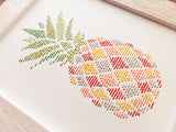 Pineapple Art | Framed-Wall Art-The Cole Card Company