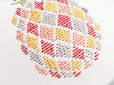 Pineapple Art | Framed-Wall Art-The Cole Card Company