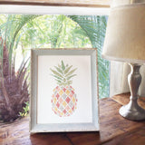 Pineapple | Framed-Wall Art-The Cole Card Company