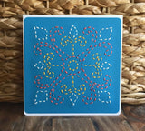 Spanish Tile Design Hand Sewn Card-Cards-The Cole Card Company