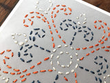 Spanish Tile Design Hand Sewn Card-Cards-The Cole Card Company