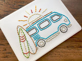 Surfer Van Card-Cards-The Cole Card Company