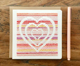 Valentines Day Heart Card-Cards-The Cole Card Company