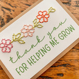 Teacher Appreciation Thank You Card