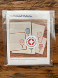 Hand Sewn Pickleball Stationery Set