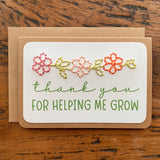 Teacher Appreciation Thank You Card