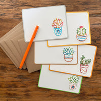 Boho Plants Stationery Set