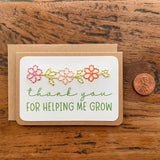 Teacher Appreciation Thank You Card