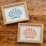 Hand-Sewn Seashell Art