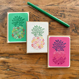 Mini Pineapple Cards